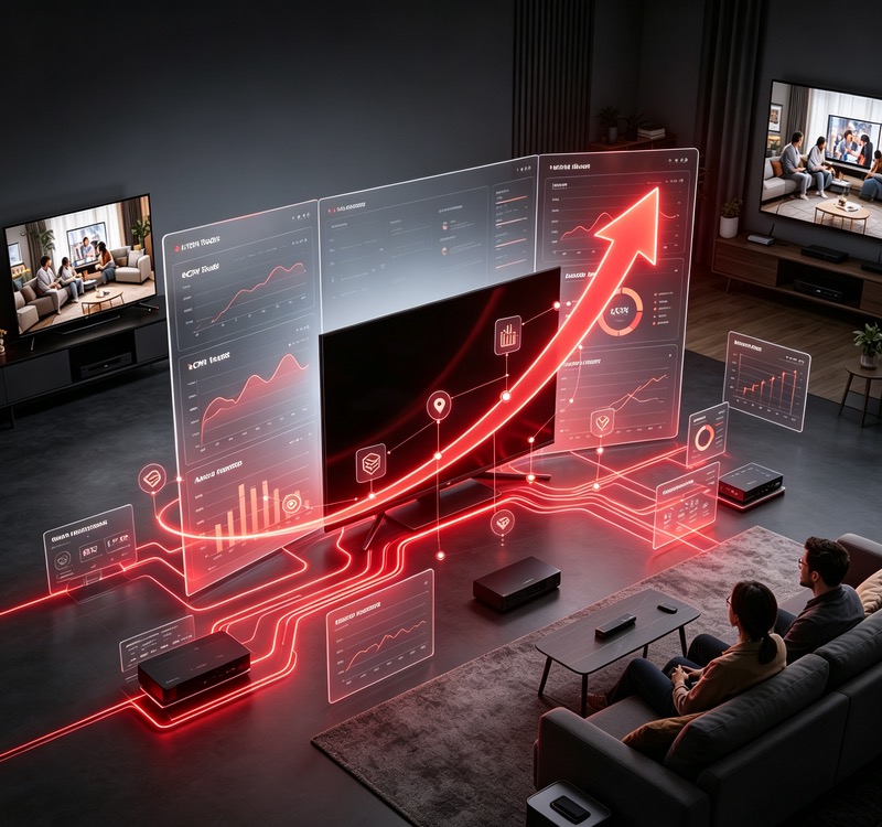 Premium brand advertising on screens